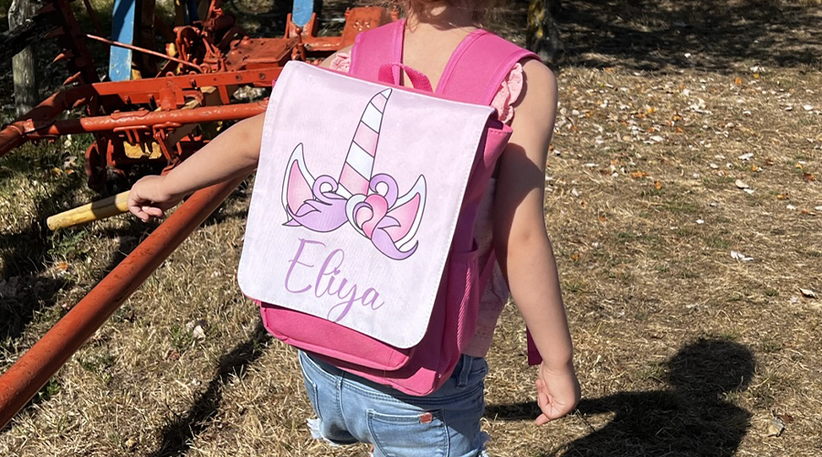 Sac à dos enfant personnalisé