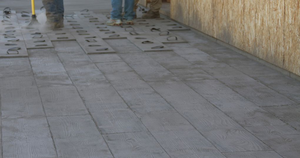 Applicateurs de Béton Imprimé