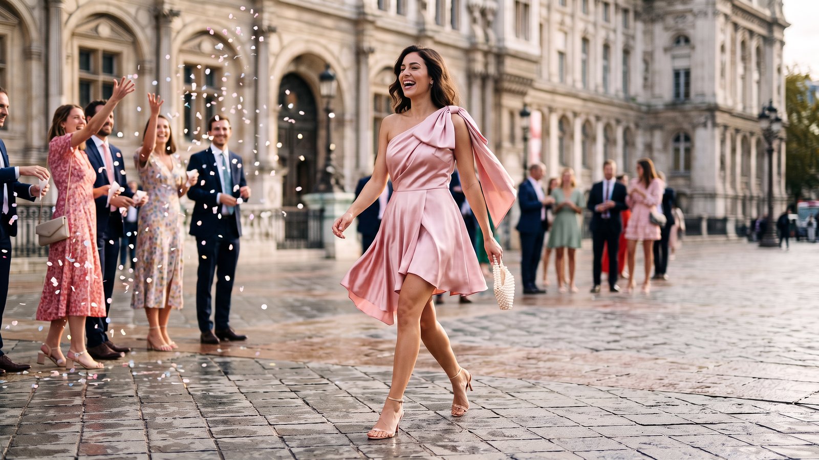 Robe courte invitée mariage : quel modèle pour quel type de mariage ? image 2 | Soirée Blanche Robe courte invitée mariage : quel modèle pour quel type de mariage ? image 1 | Soirée Blanche