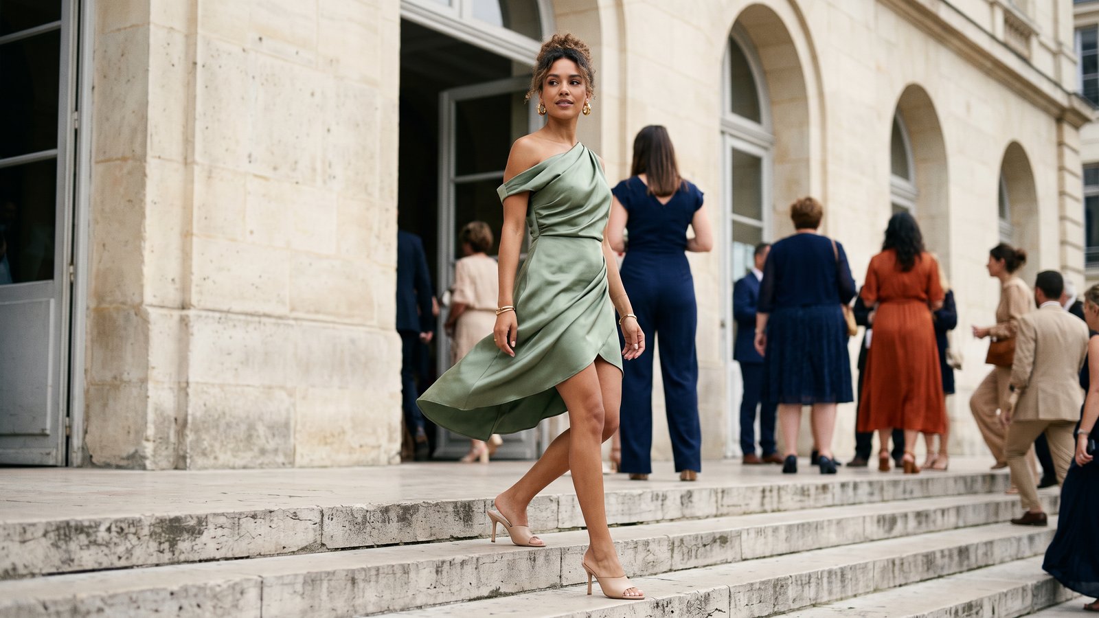 Robe courte invitée mariage : quel modèle pour quel type de mariage ? image 5 | Soirée Blanche