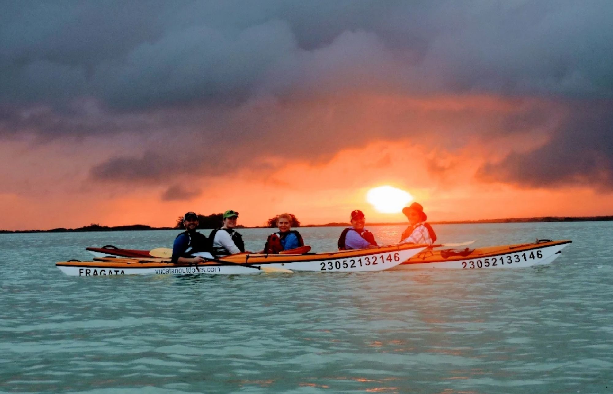 3 excursions pour visiter Sian Ka'an au Mexique 5 Faire du kayak à Sian Ka'an