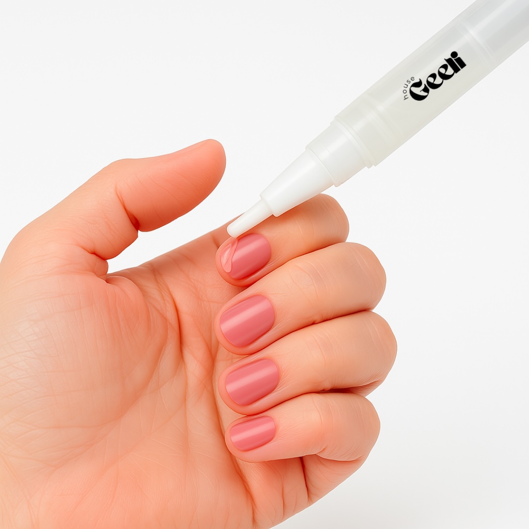 ongles en gel et huile nourrissante Geeli House
