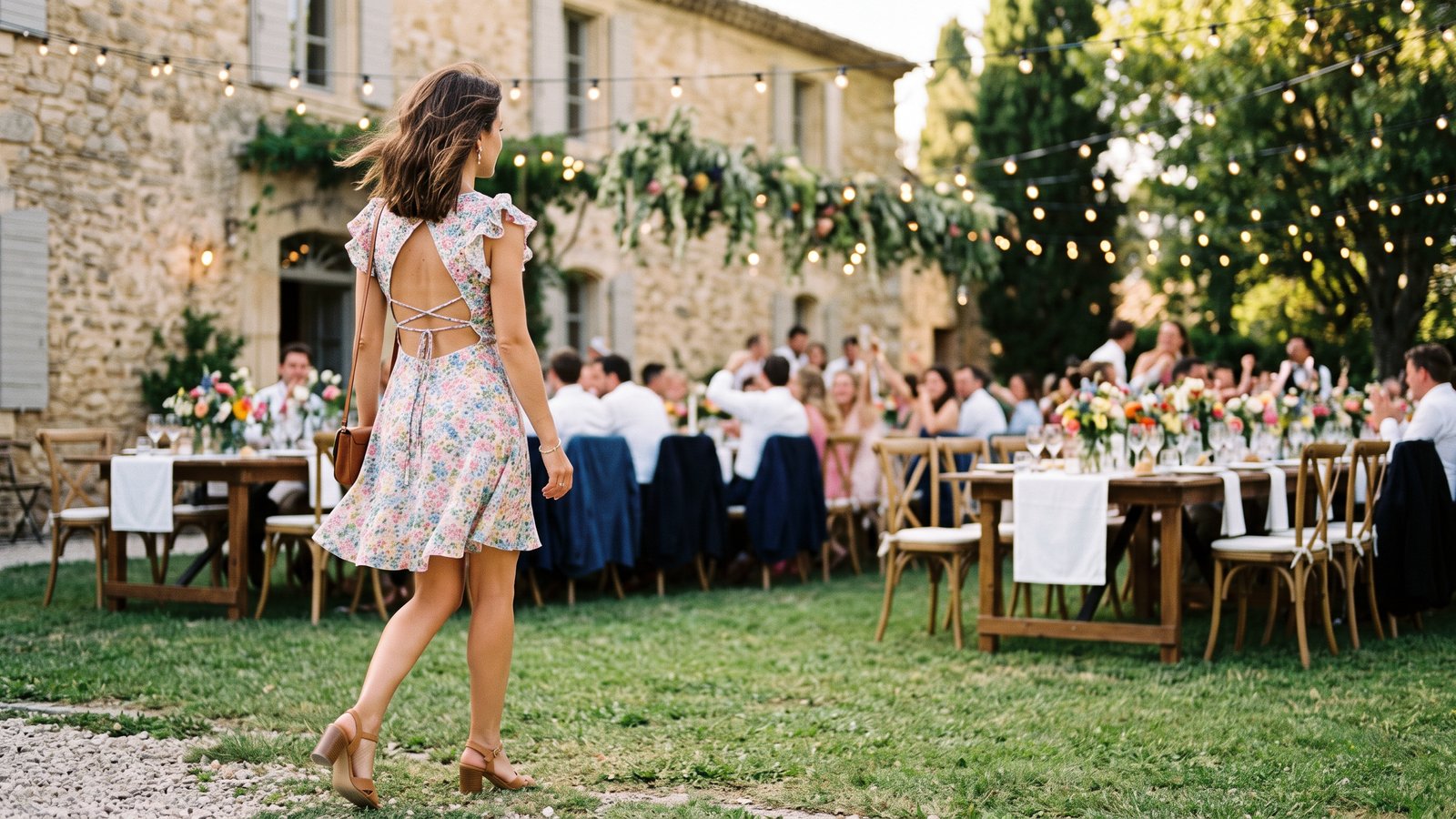 Robe courte invitée mariage : quel modèle pour quel type de mariage ? image 7 | Soirée Blanche