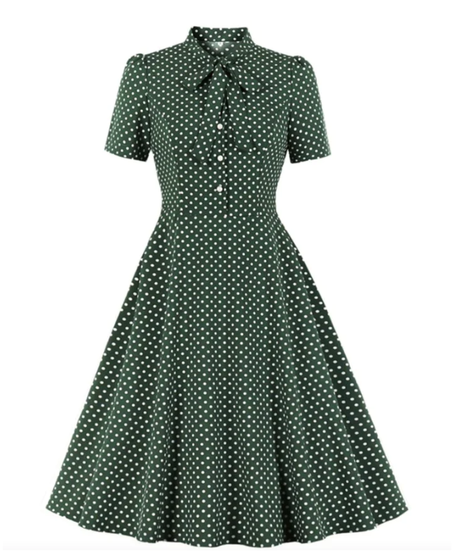 robe-annees-40-elegance
