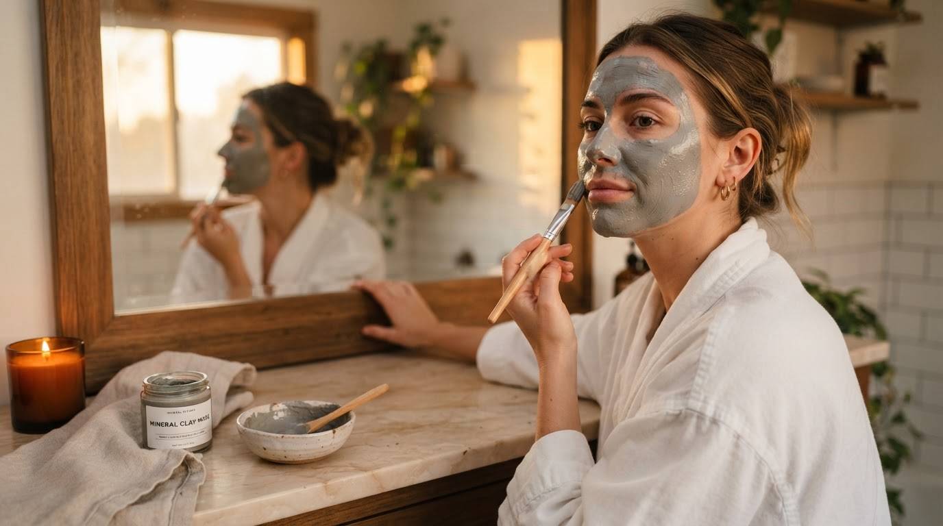 masque à la zéolite