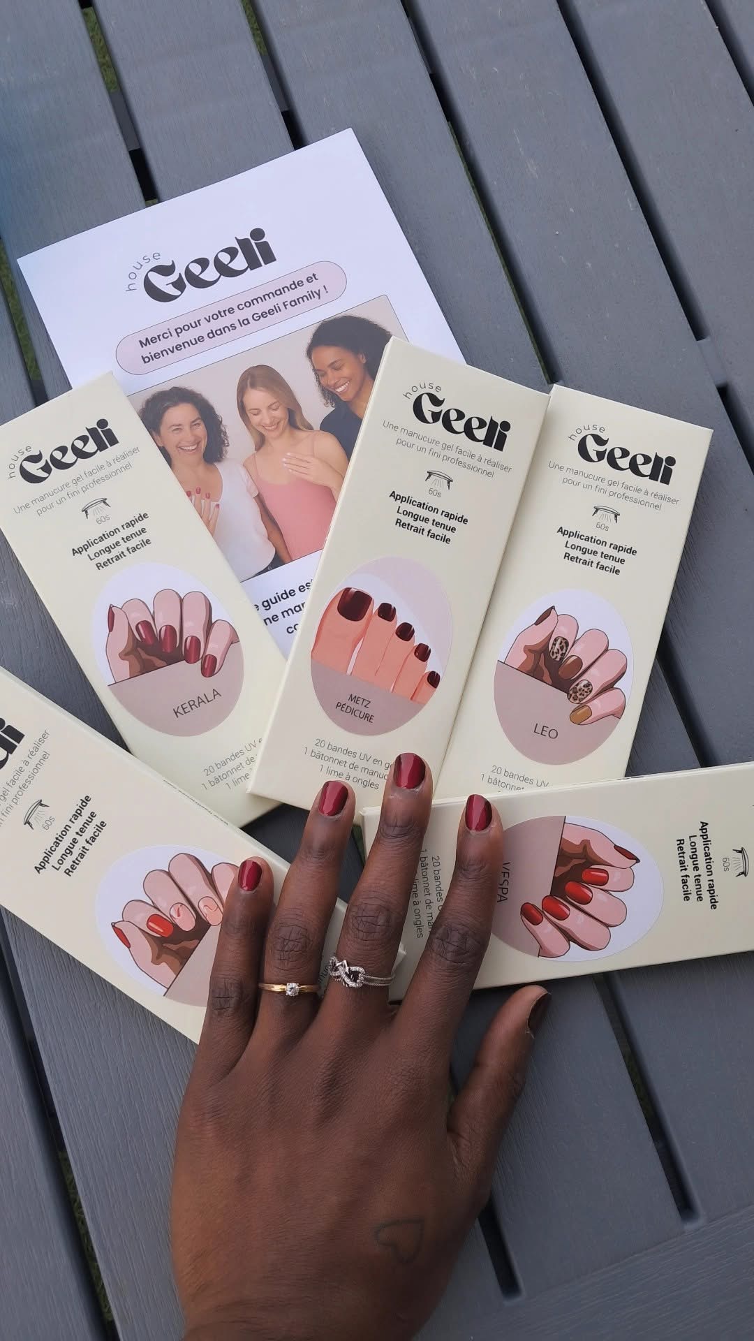 stickers gel geeli house ongle gel 