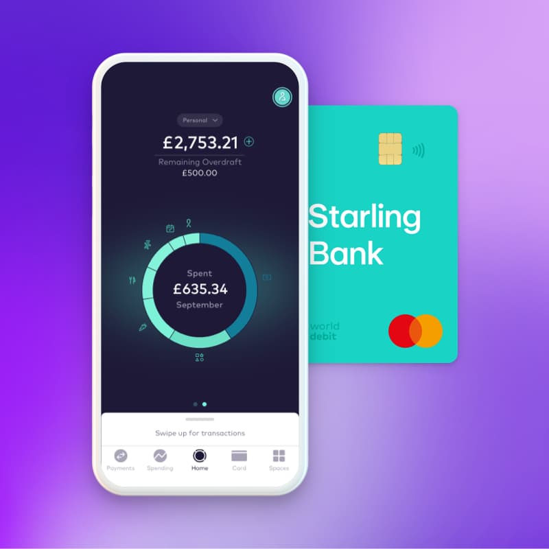 Customer service of Starling bank reachable by phone on +442034451323