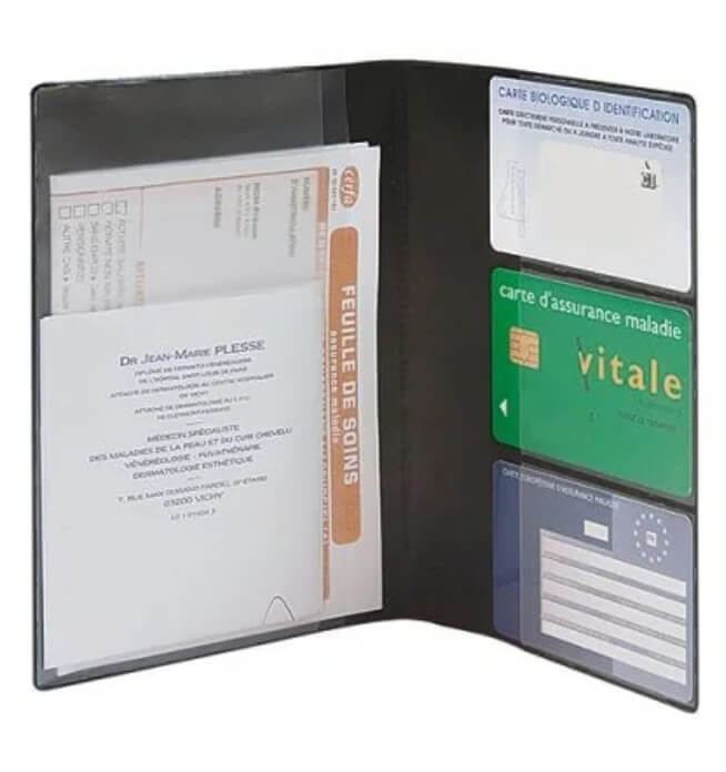 porte ordonnance carte vitale personnalise