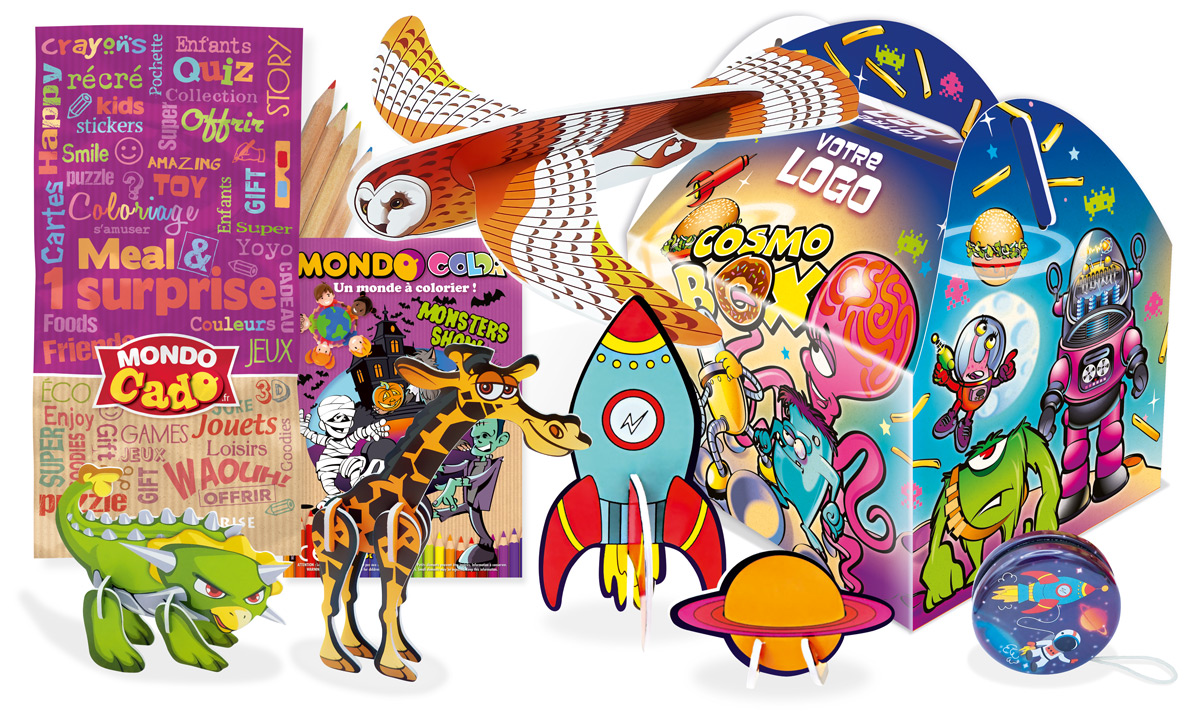 Boîte menu enfant Publifox