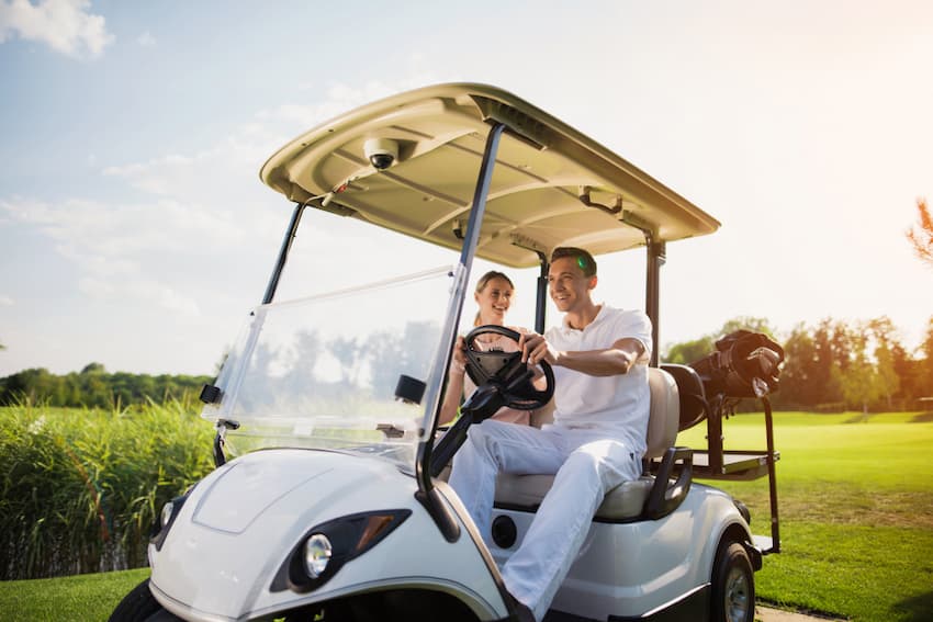 voiturette de golf