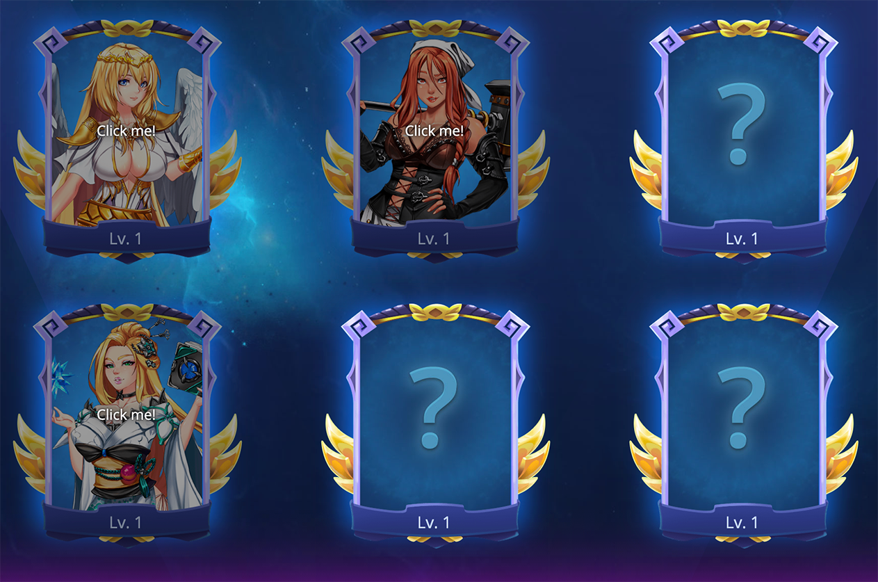 Héroïnes à débloquer dans le jeu Booty Heroes
