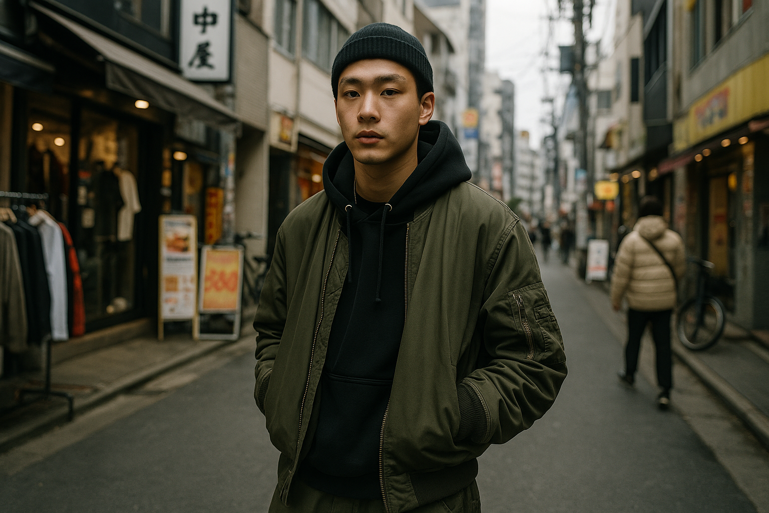 Streetwear japonais urbain