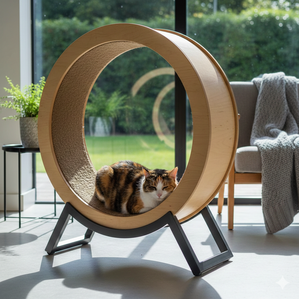 roue pour chat