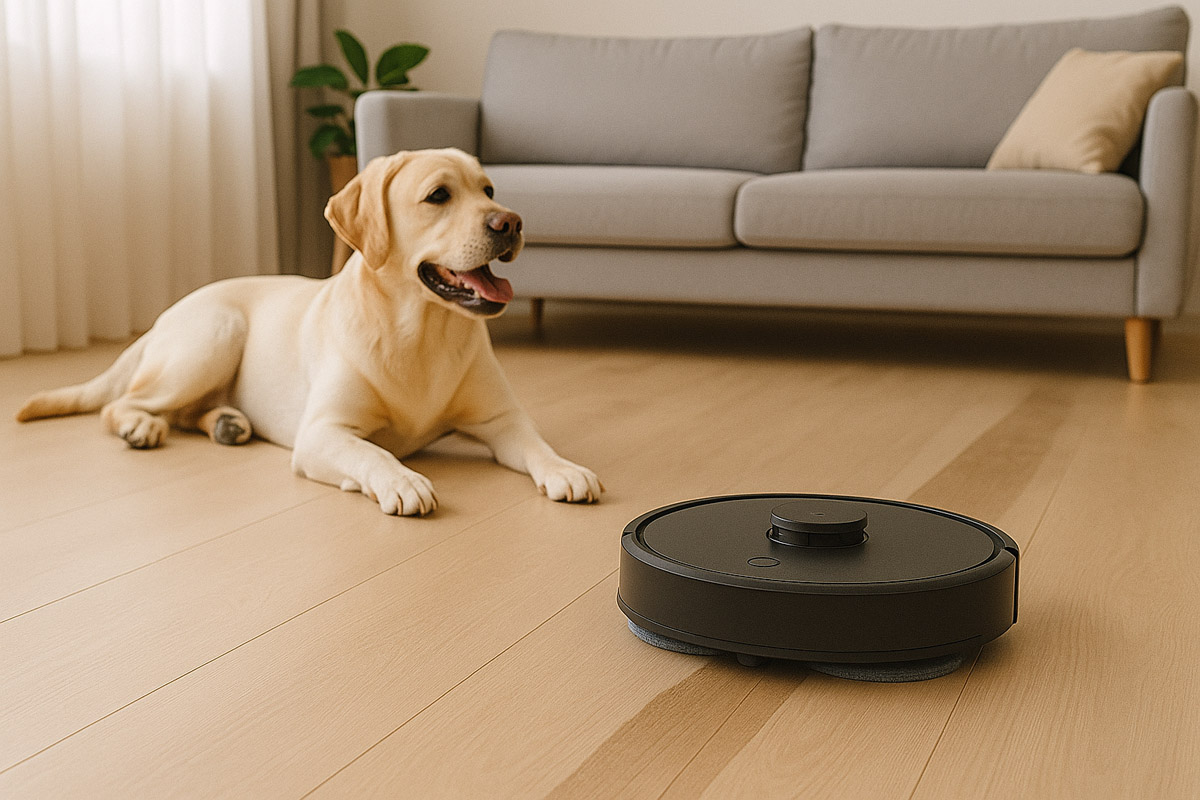 Système de lavage automatique du robot laveur de sol