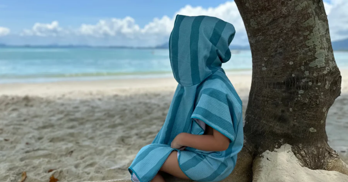 poncho enfant microfibre tropesa