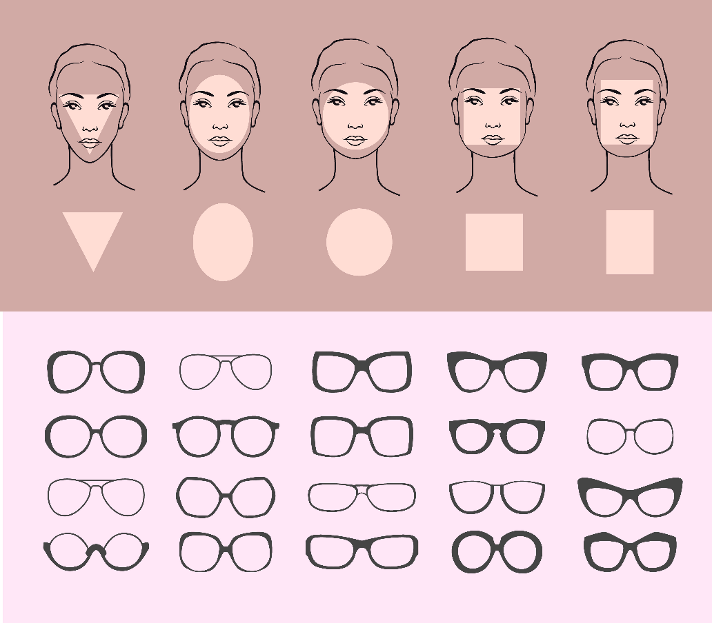 best glasses for rectangle face shape
