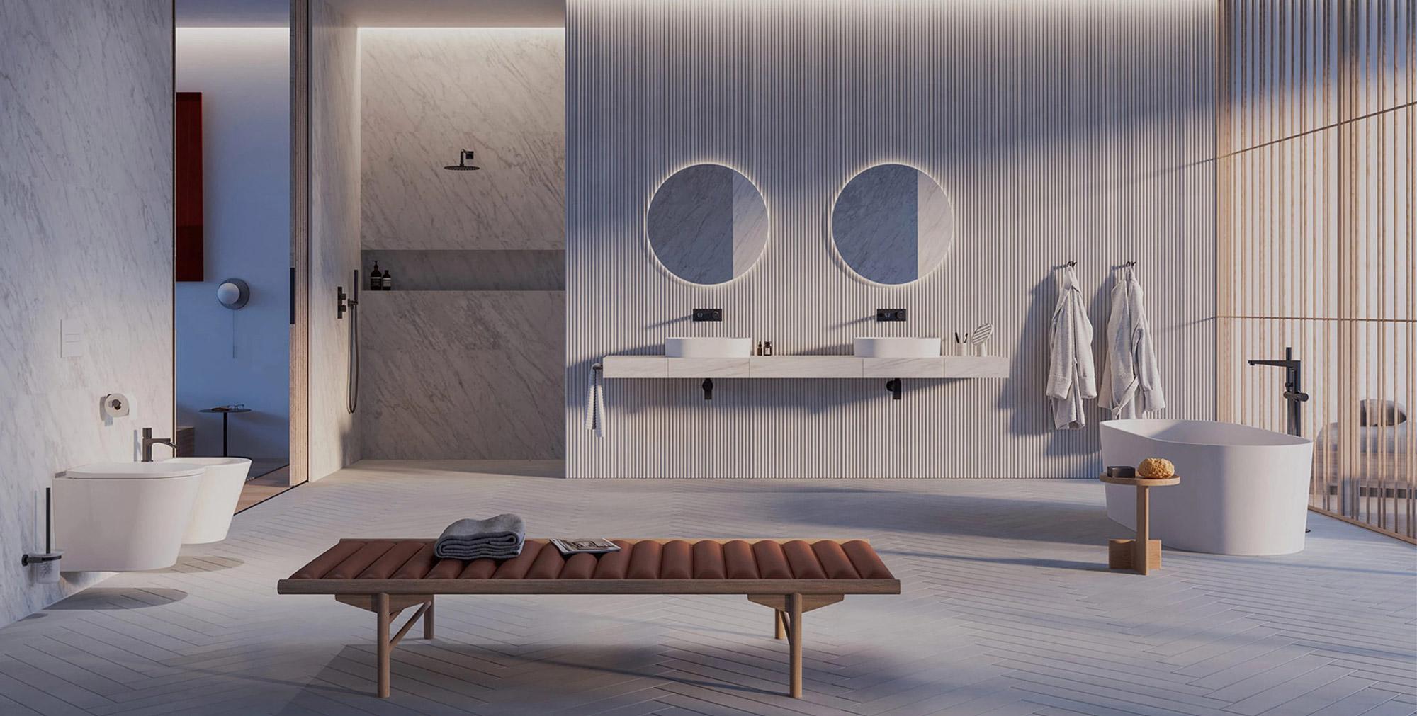 Salle de bain moderne
